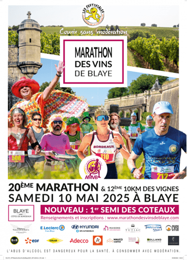 Affiche marathon 2025