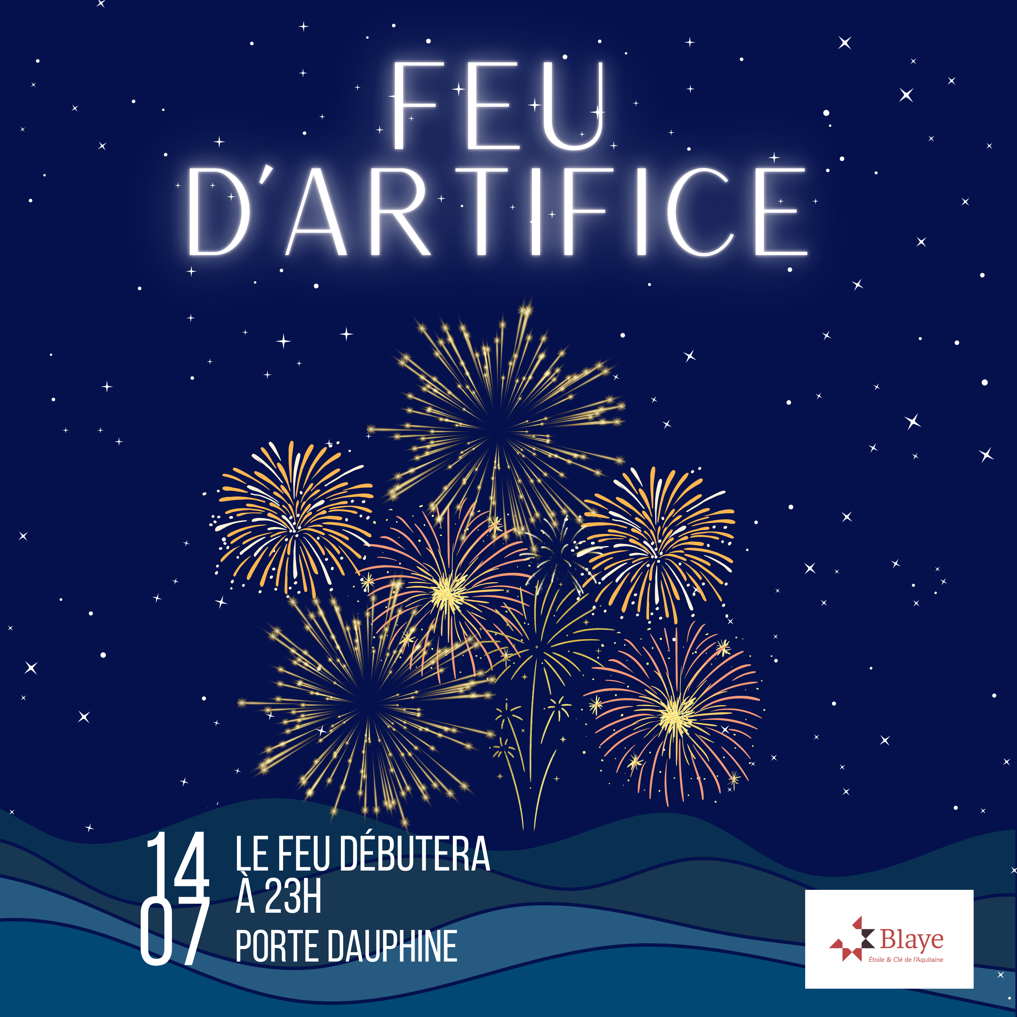 feu d'artifice 2024