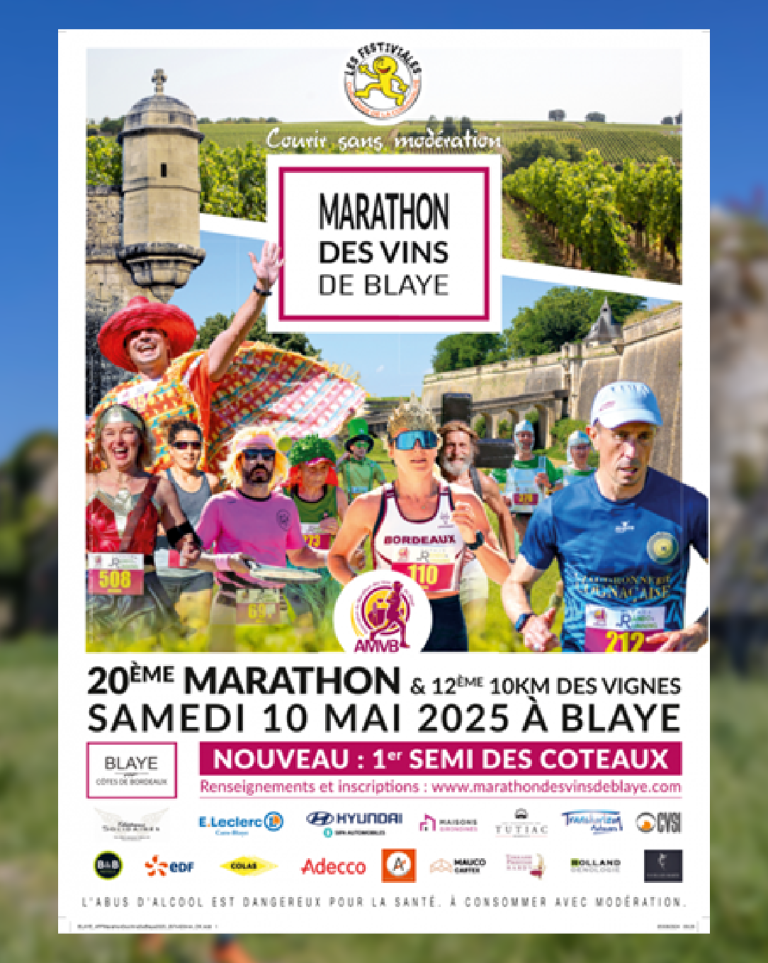 marathon des vins de Blaye 2025