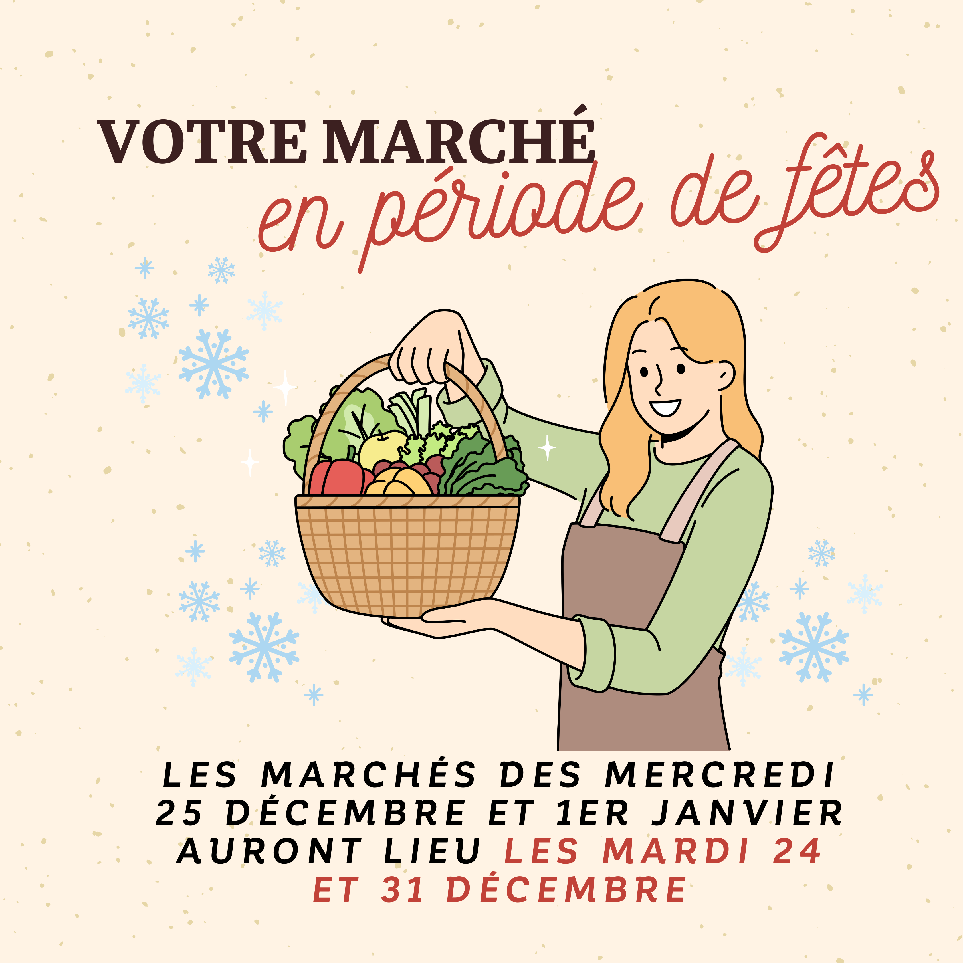 marché hebdo noel